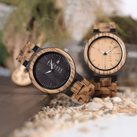 Luxury™ - Montre en bois naturel