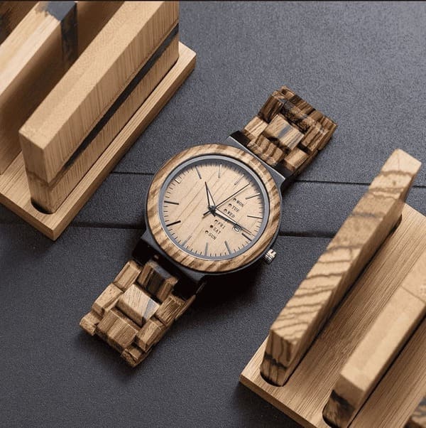 Luxury™ - Montre en bois naturel